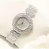 Super Fashion Shine Full Diamond Round Dial and Strap Bracelet Watch