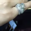 Handmade 2.0 CT Round Cut 3pcs Wedding Ring Set