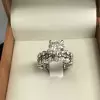 Handmade 3.0 CT Round Cut 3pcs Pink Stone Wedding Ring Set