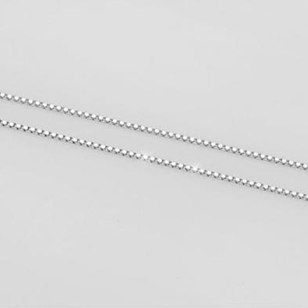 Ladies' 0.8mm Adjustable Box Chain Necklace