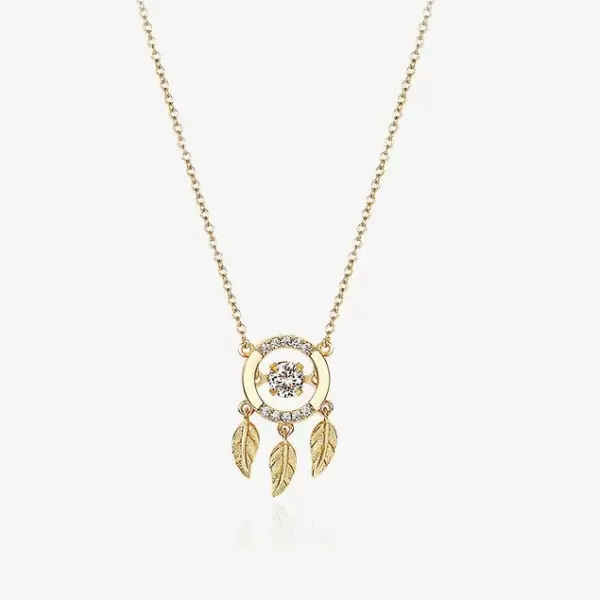 925 Sterling Silver Dream Catcher Necklace