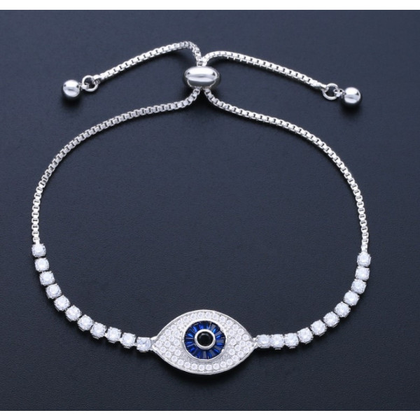 Handmade Devil's Eye Crystal Bracelet