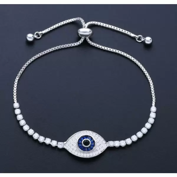 Handmade Devil's Eye Crystal Bracelet
