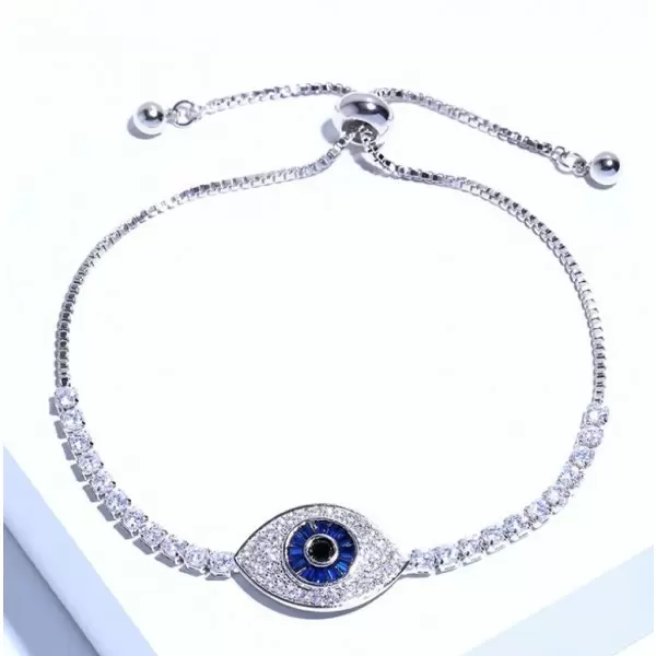 Handmade Devil's Eye Crystal Bracelet