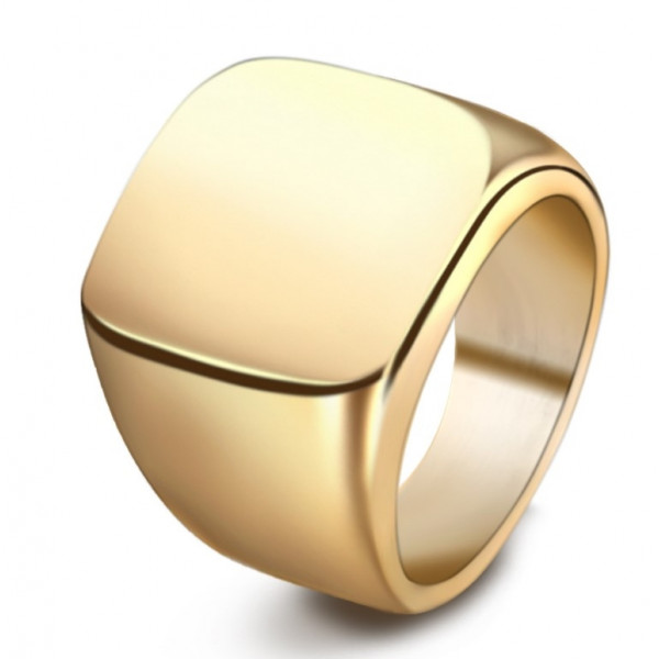 18mm Width Titanium Steel 4 Colors Men's Ring Band