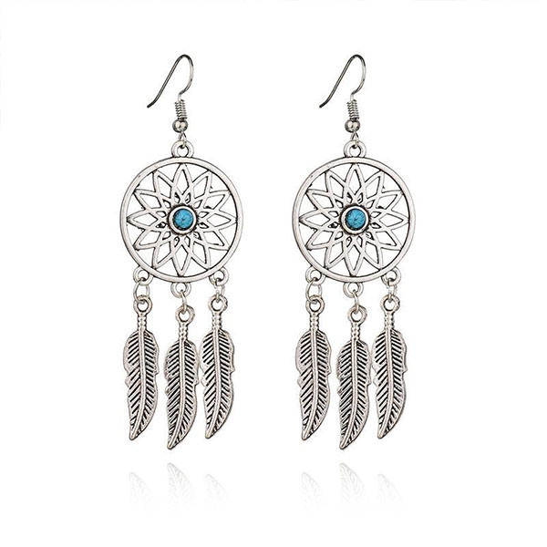 Dream Catcher Alloy Earrings