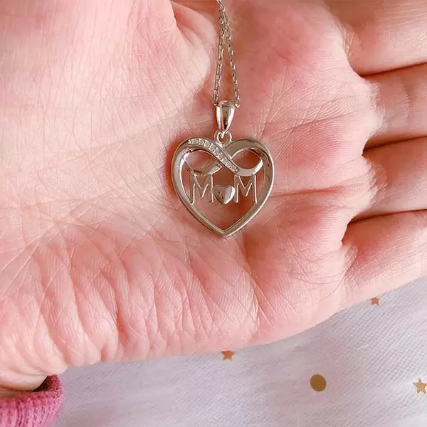 Handmade Best Mother's Day Gift 925 Sterling Silver Necklace
