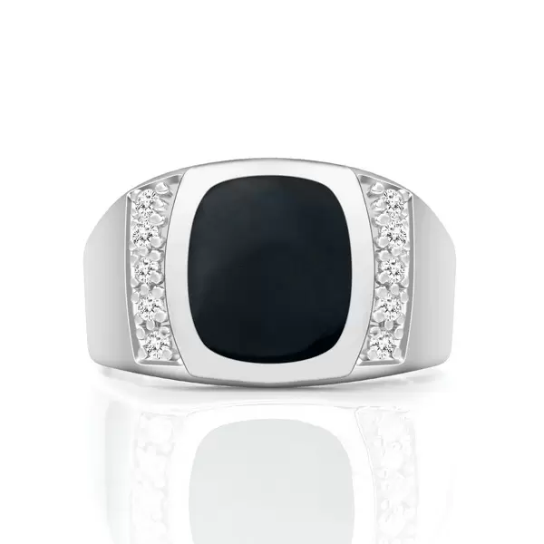 Handmade Modern Sterling Silver Men's Band Ring