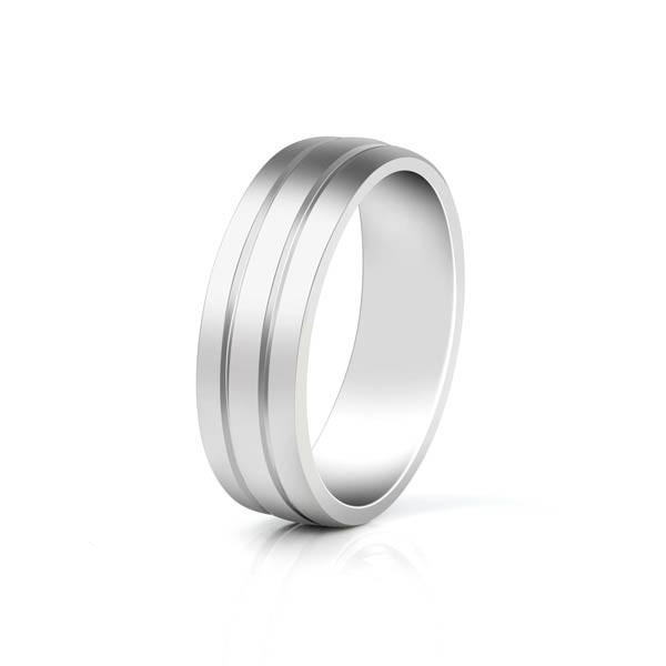 Handmade Classic Sterling Silver Men's Band Ring