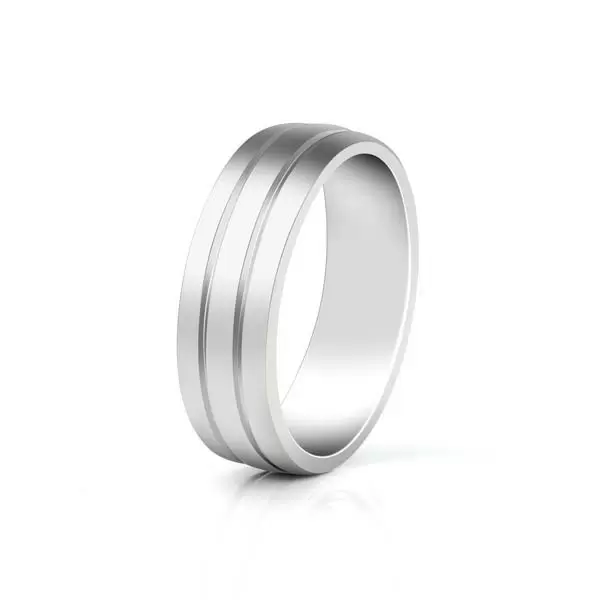 Handmade Classic Sterling Silver Men's Band Ring