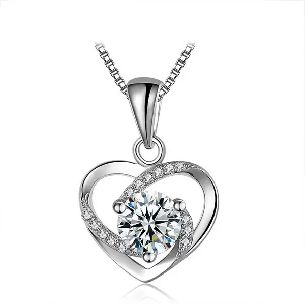 Fashion Heart Pendant Necklace