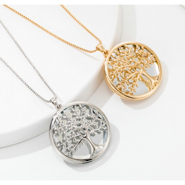 Handmade Tree of Life 925 Sterling Silver Necklace