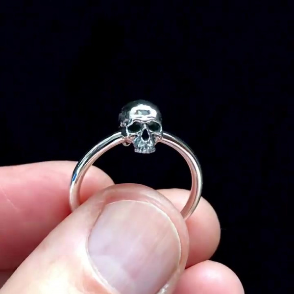 Classic Skull Ring Halloween Gift