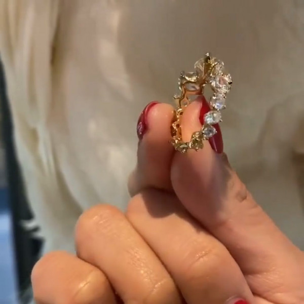 Fashion Starburst  Sterling Silver Rings 