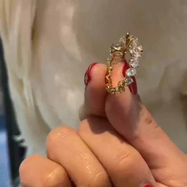 Fashion Starburst  Sterling Silver Rings 