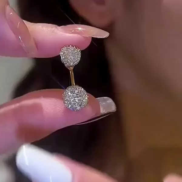 Clustered Round-Shaped Ear Jackets
