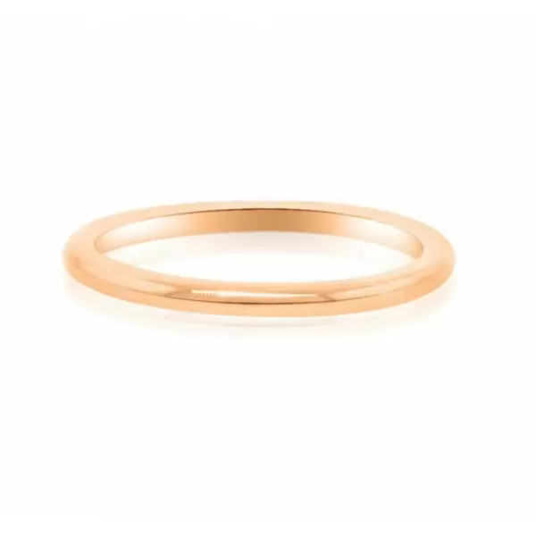 Handmade Simple Design Wedding Women‘s Band