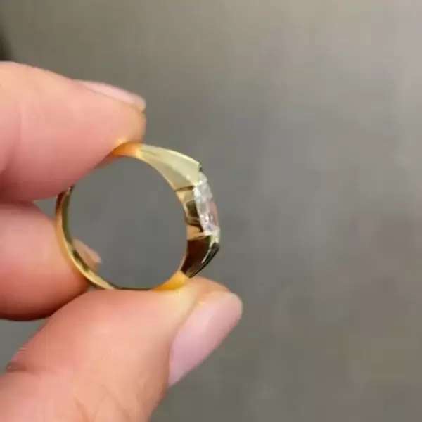 2ct Marquise Cut White Sapphire Engagement Ring