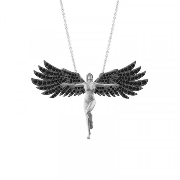 The Flying Night Angel Necklace