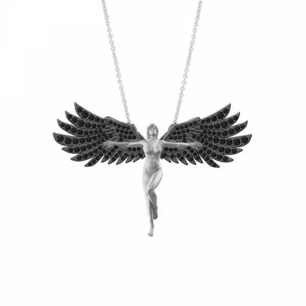 The Flying Night Angel Necklace
