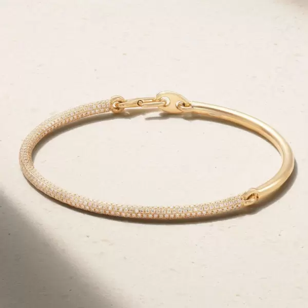 3.5ctw Multicolor Sapphire Paved Rainbow Bracelet