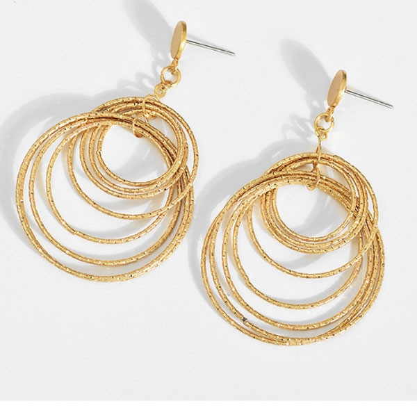 Original Design Bohemian Style Multilayer Circle Earring
