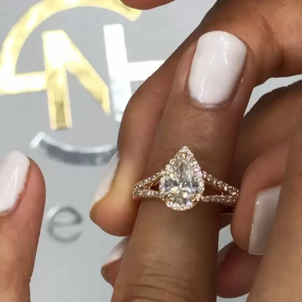 1.8 carat discount pear diamond