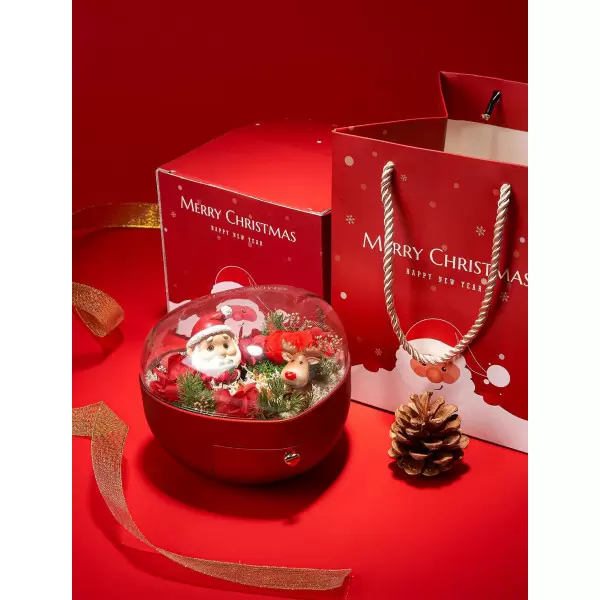 Custom Eternal Flower Ring Box Christmas Gift Box
