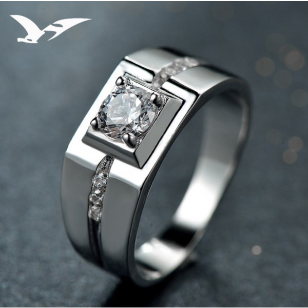 Handmade 925 Sterling Silver Men's Ring Band