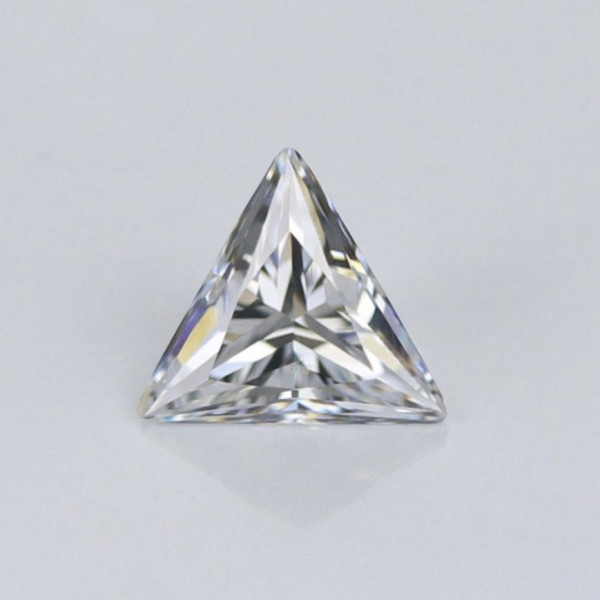 SayaBling White Color Triangle Cut 5A Lab-Created Gemstone