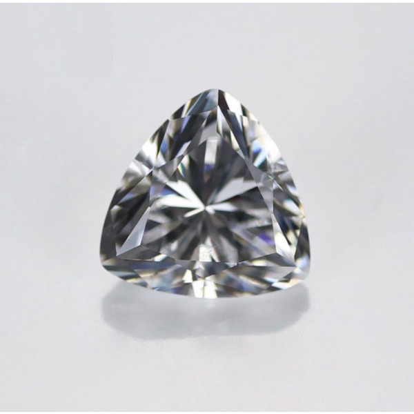 SayaBling White Color Trillion Cut 5A Lab-Created Gemstone