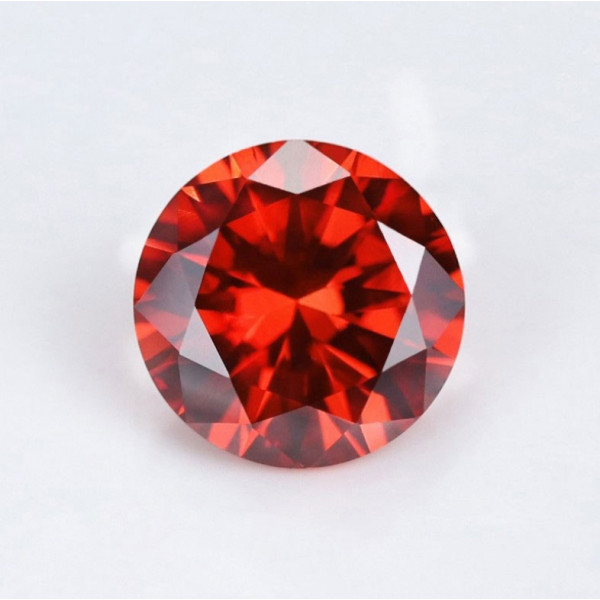 SayaBling Ruby Round Cut 5A Lab-Created  Gemstone