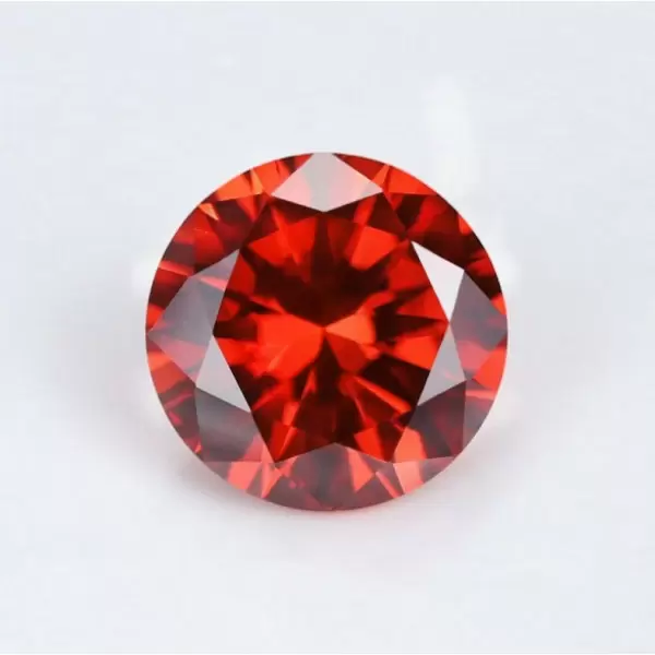 SayaBling Ruby Round Cut 5A Lab-Created  Gemstone