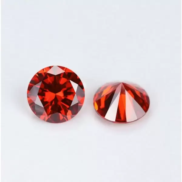 SayaBling Ruby Round Cut 5A Lab-Created  Gemstone