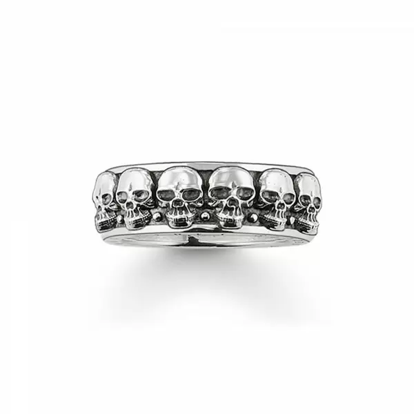 Fashion Rock’n’roll Skull Ring for Men Women Halloween's Gift
