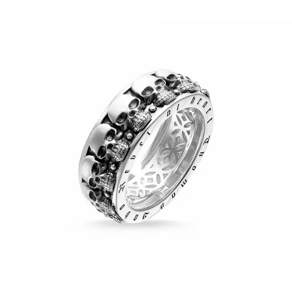 Fashion Rock’n’roll Skull Ring for Men Women Halloween's Gift