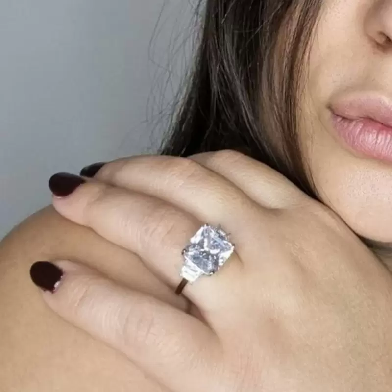 Sparkle catches my eye on this pretty ring.