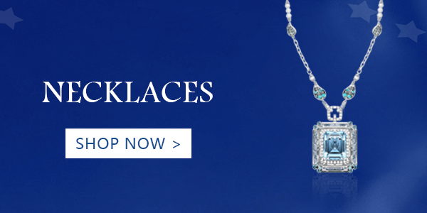 silver necklace collection