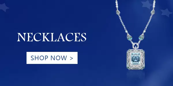 silver necklace collection