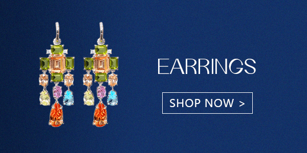 silver earrings collection