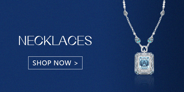 silver necklace collection