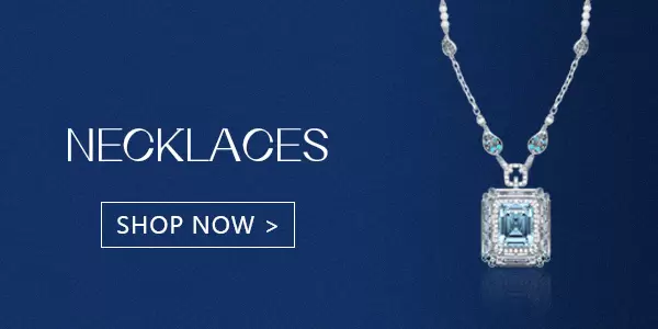 silver necklace collection