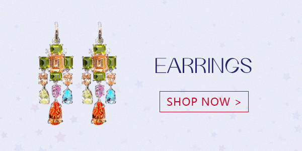 silver earrings collection