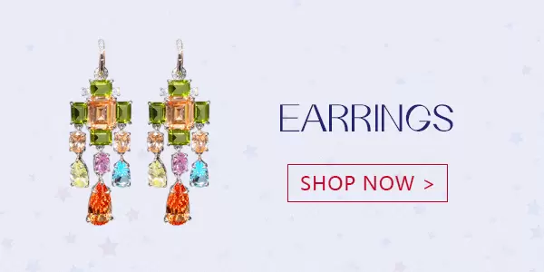 silver earrings collection