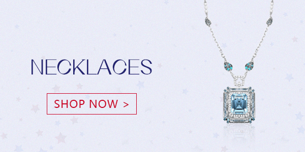 silver necklace collection