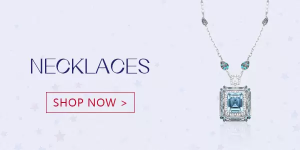 silver necklace collection