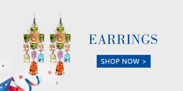 silver earrings collection