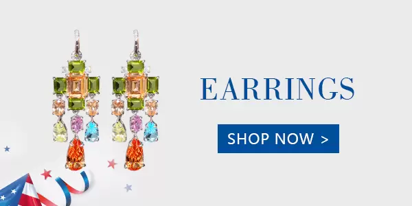 silver earrings collection