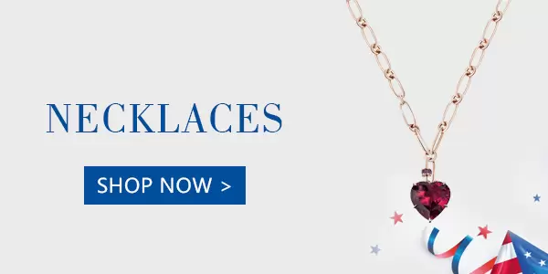 silver necklace collection